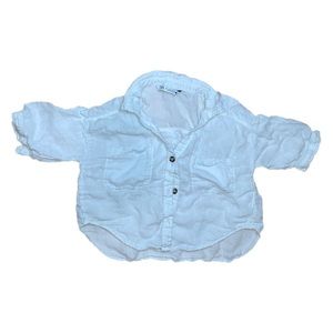 White ZARA Button Down Top